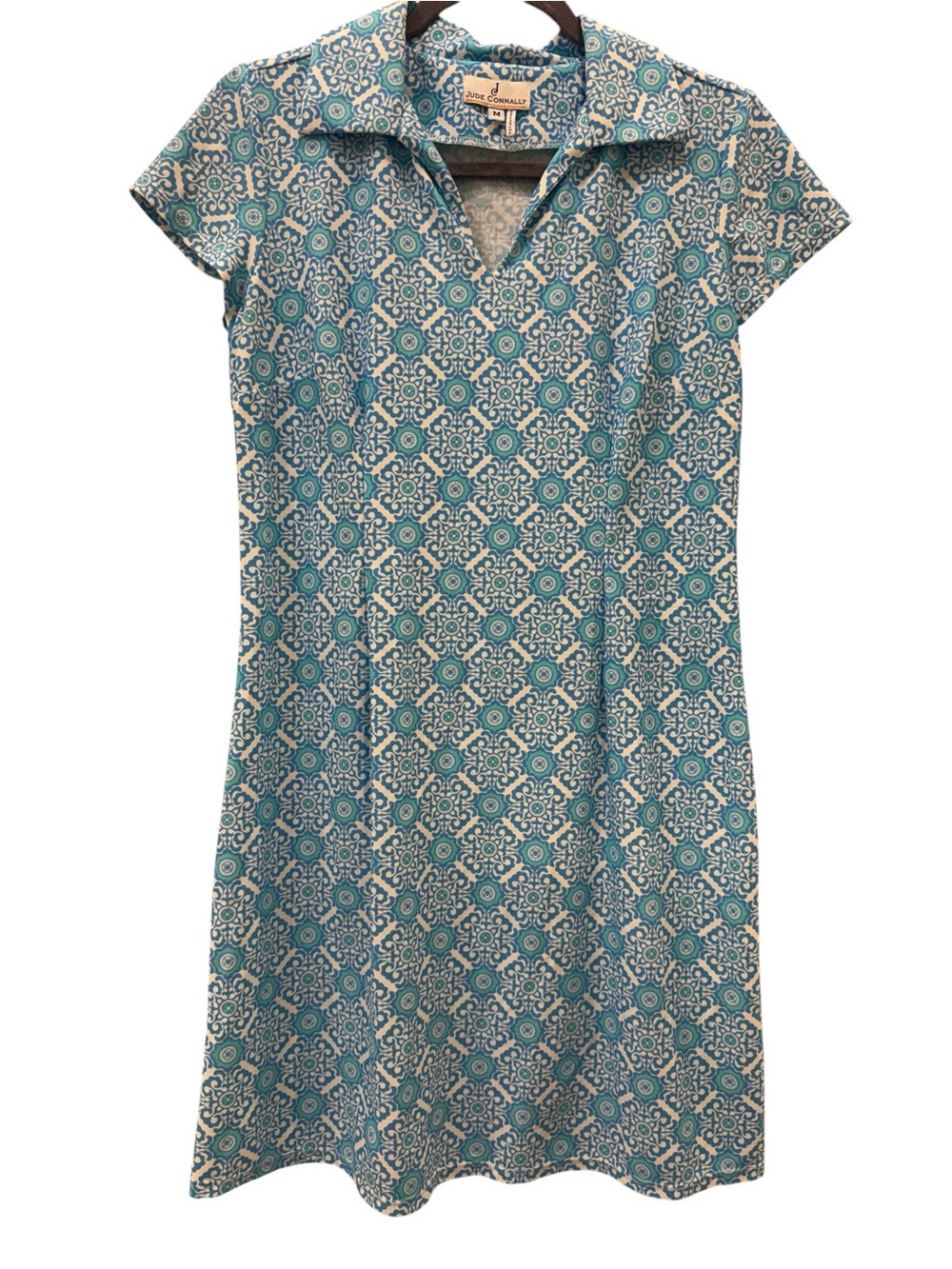 NWOT Jude Connally Collared Short Sleeve Dress